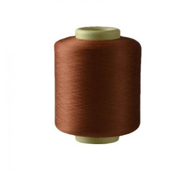 Covered spandex yarn
